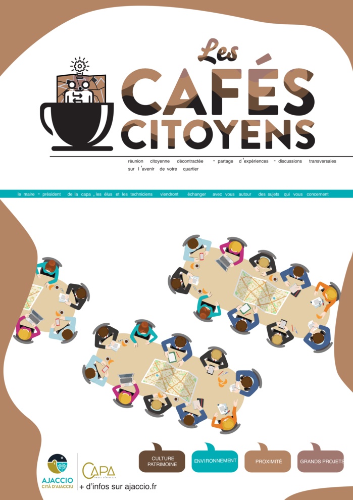 Les Cafés citoyens : le nouveau format décontracté des réunions de quartier