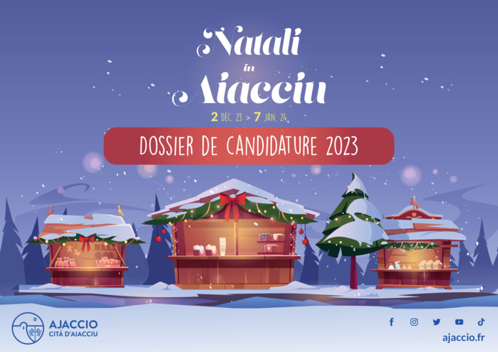 Natali in Aiacciu, fin des appels à candidatures pour l'édition 2023