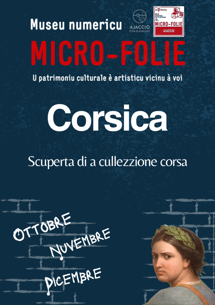Musée numérique Micro-Folie programmation "Corsica" d'octobre à décembre 2023