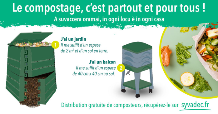 Distribution gratuite de composteurs