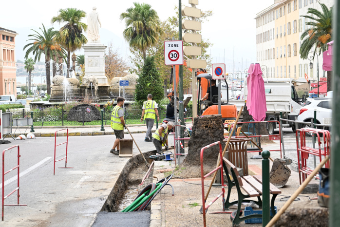 La requalification paysagère de la place Foch est engagée