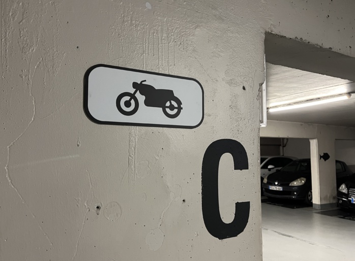 De nouvelles places de stationnement deux roues au parking du Diamant