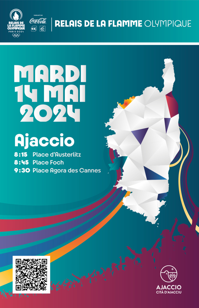 Ajaccio, ville dpart de la flamme olympique en Corse