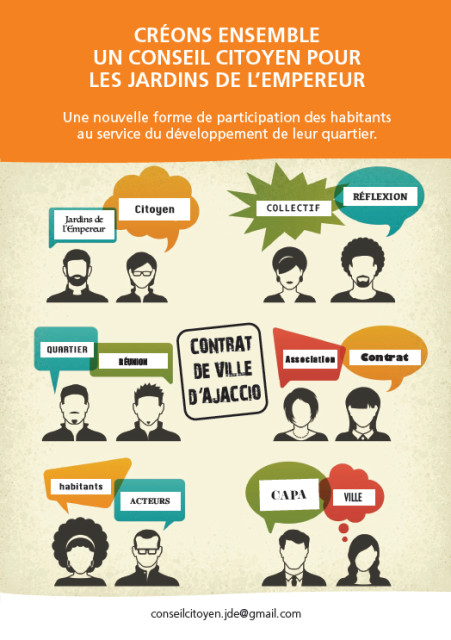 Conseil citoyen des Jardins de l’Empereur, 1ère Réunion Publique d’information vendredi 25 mars 18h Conseil citoyen des Jardins de l’Empereur, 1ère Réunion Publique d’information vendredi 25 mars 18h
