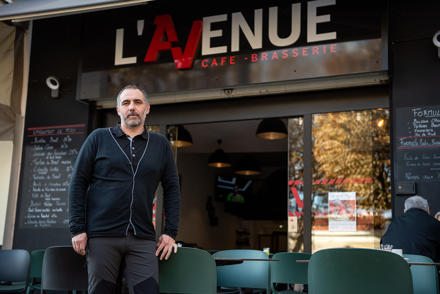 Anthony Faedda a ouvert sa brasserie en juin 2019 le long du boulevard Roi Jérôme et face à la future halle aux marchés (Photo Ville d'Ajaccio).