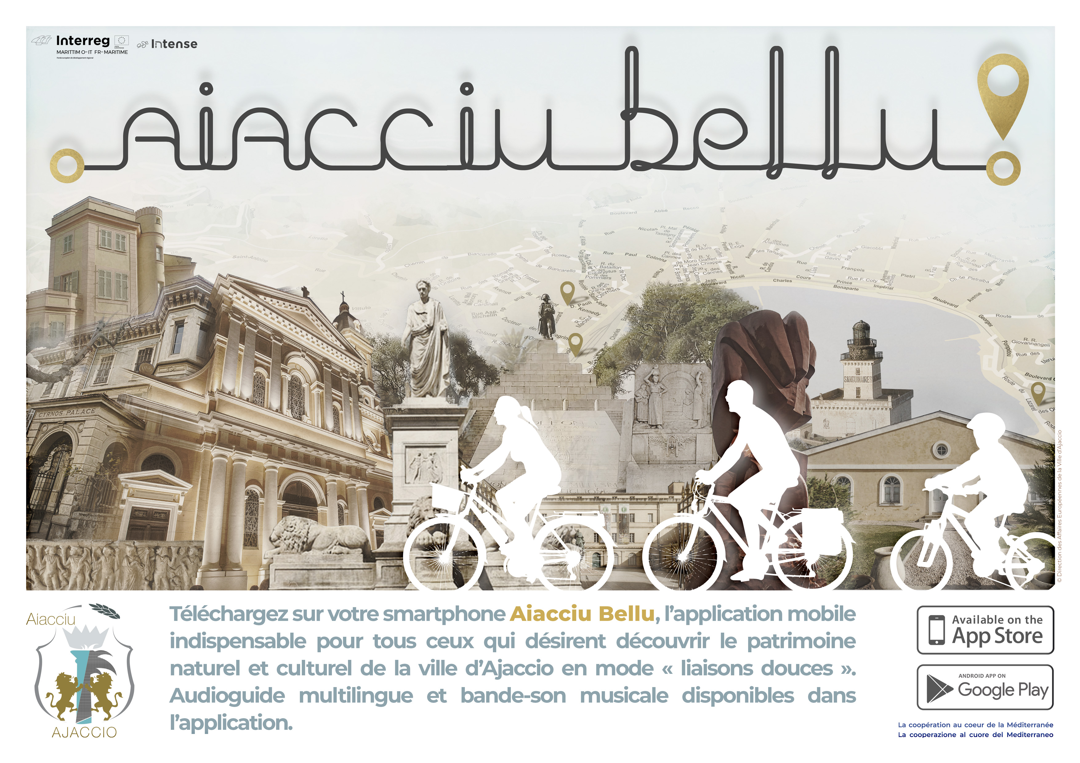 « Aiacciu Bellu » L’application mobile pour découvrir la Ville à vélo