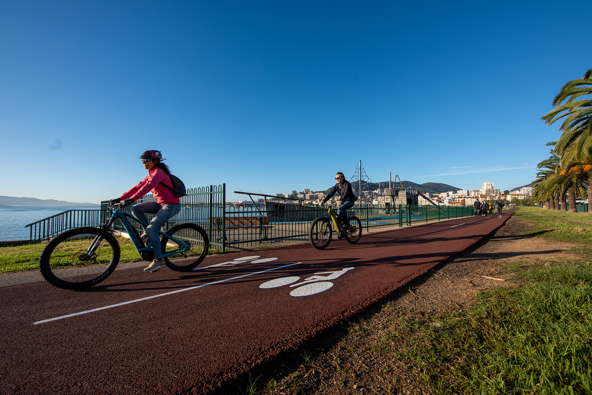 Une nouvelle piste cyclable à Ajaccio