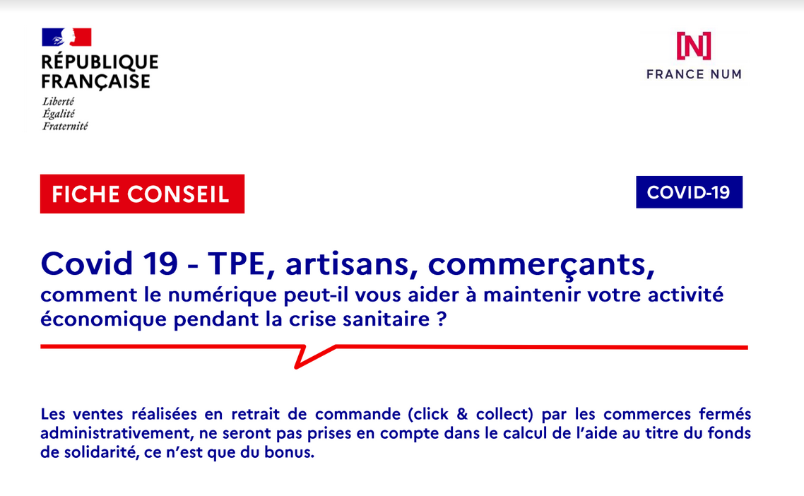 Un guide pratique pour accompagner les commerçants dans leur numérisation