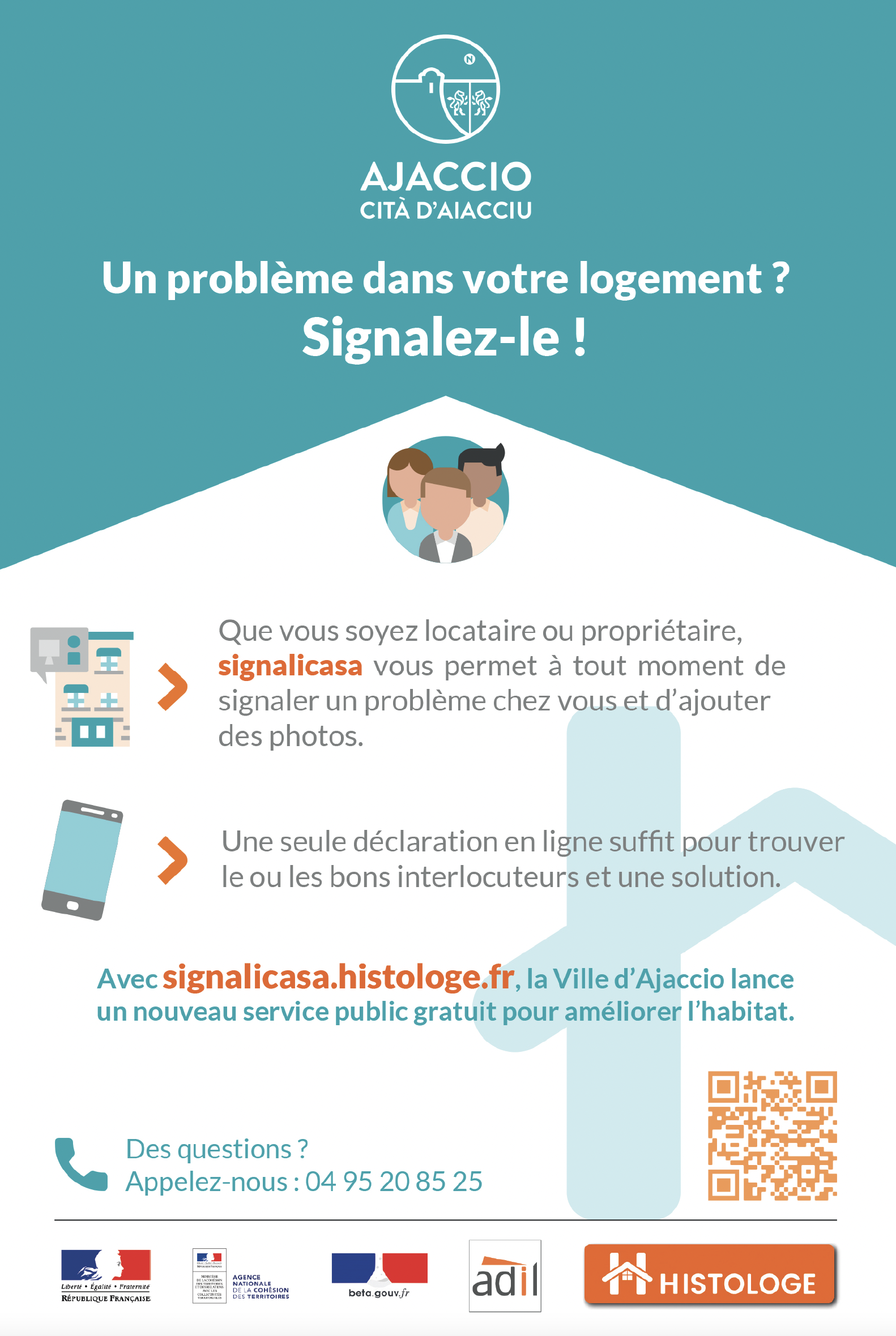 Signalicasa, déclarer un problème dans son logement