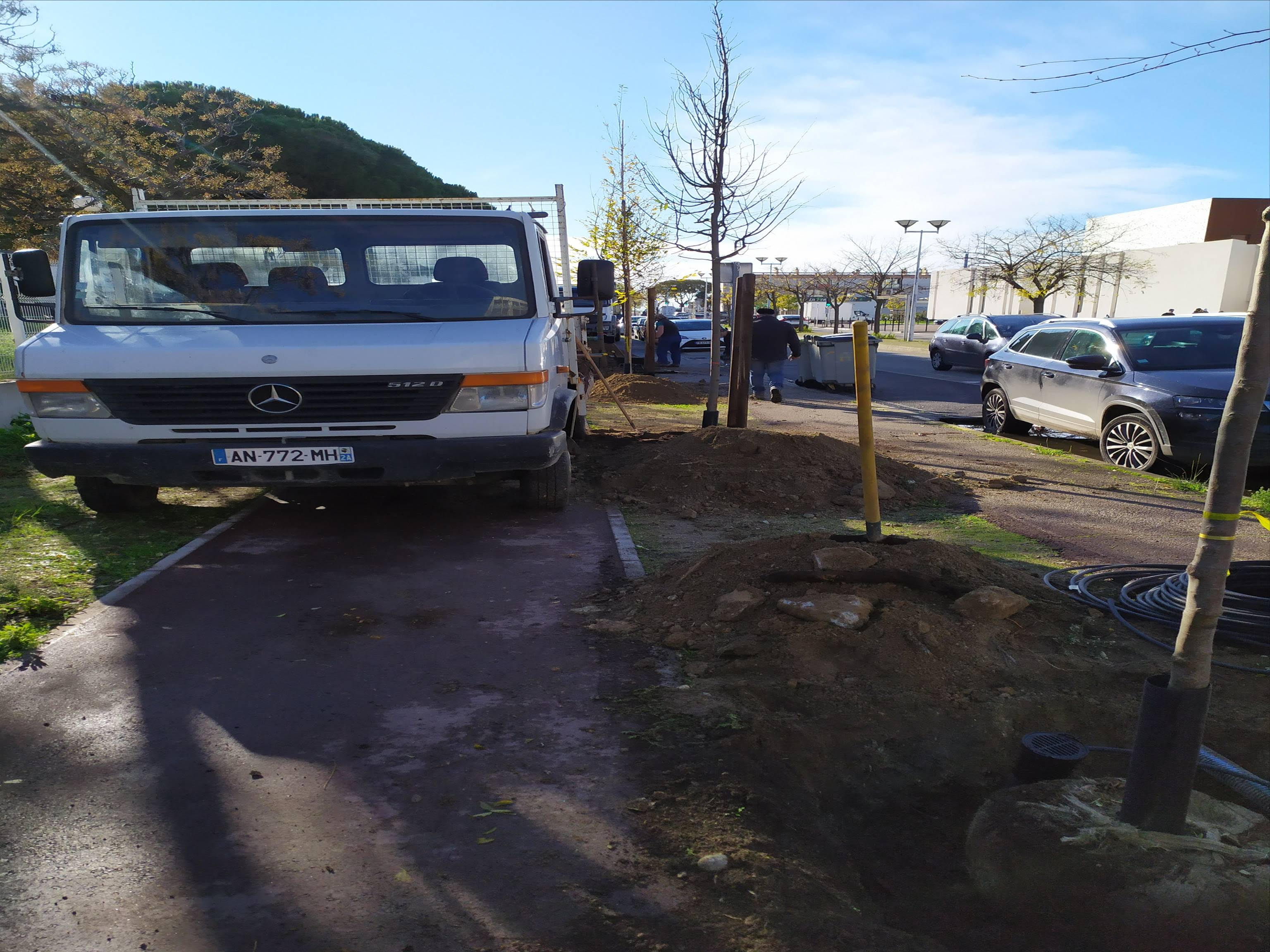 L'avenue Maréchal Juin se met au vert