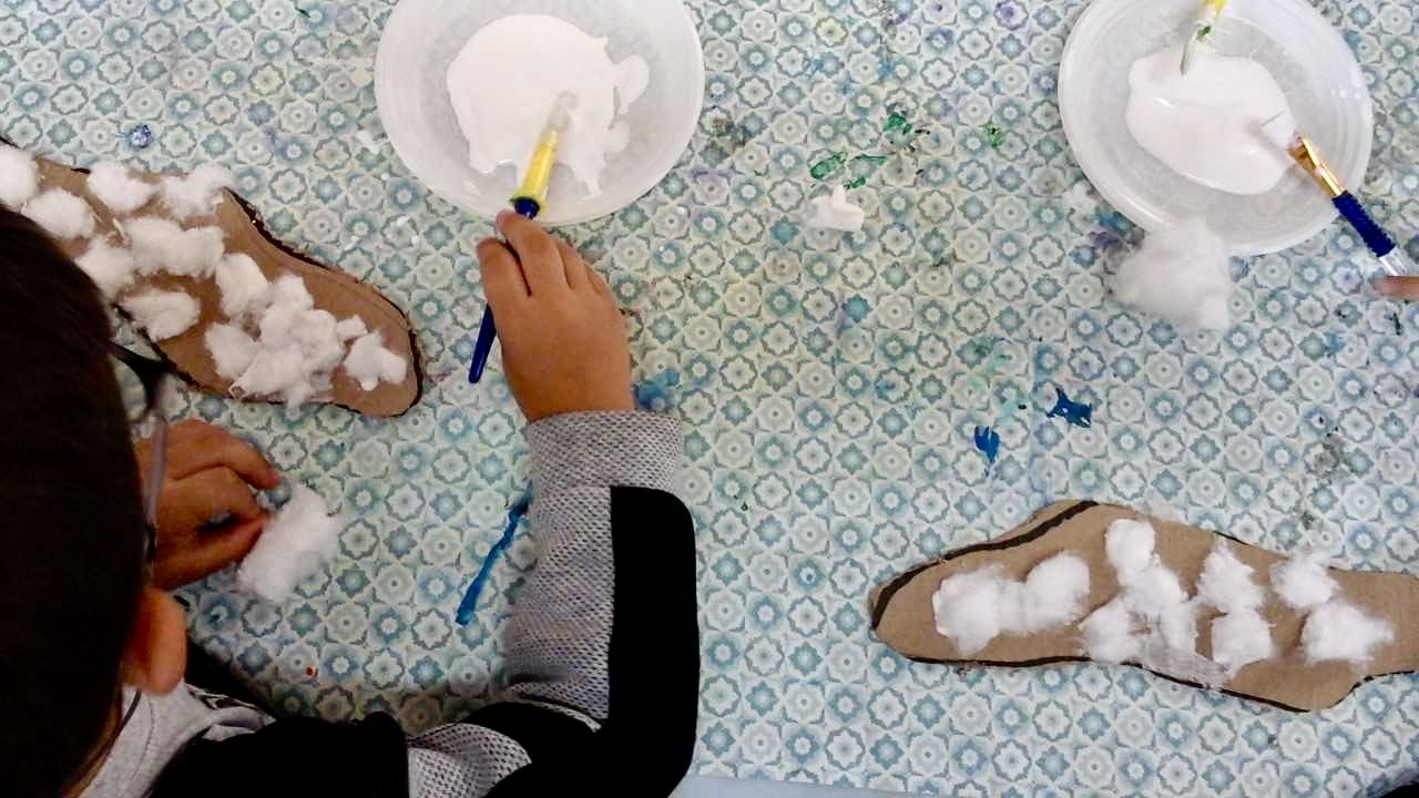 Atelier d'automne dans les écoles élémentaire Charles Bonafedi et maternelle du parc Berthault