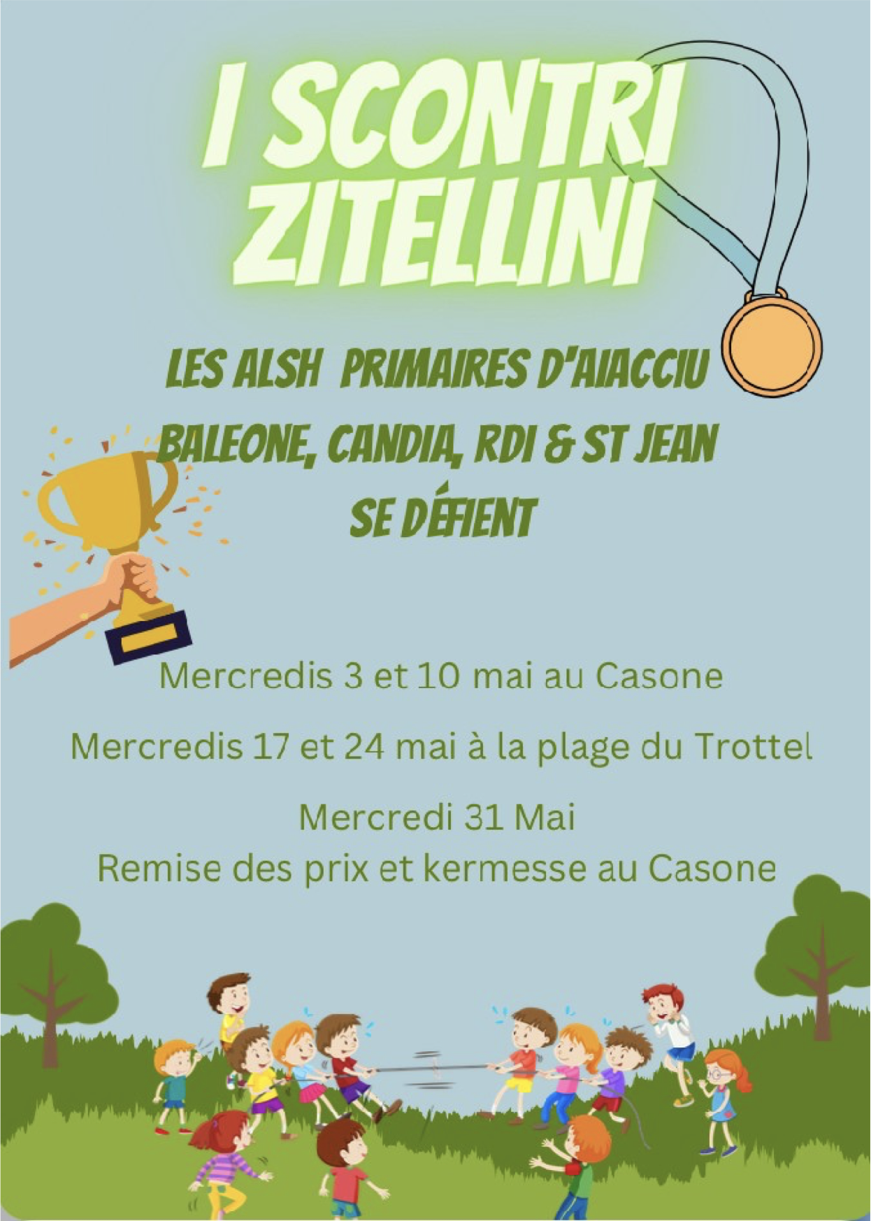 Les centres de loisirs de la Ville musclent la pratique du sport