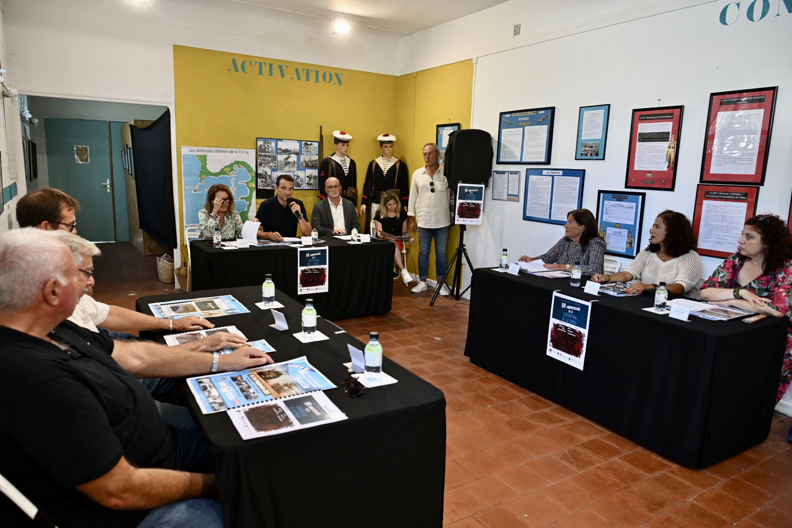 Festivités du 80e anniversaire de la Libération de la Corse à Ajaccio.