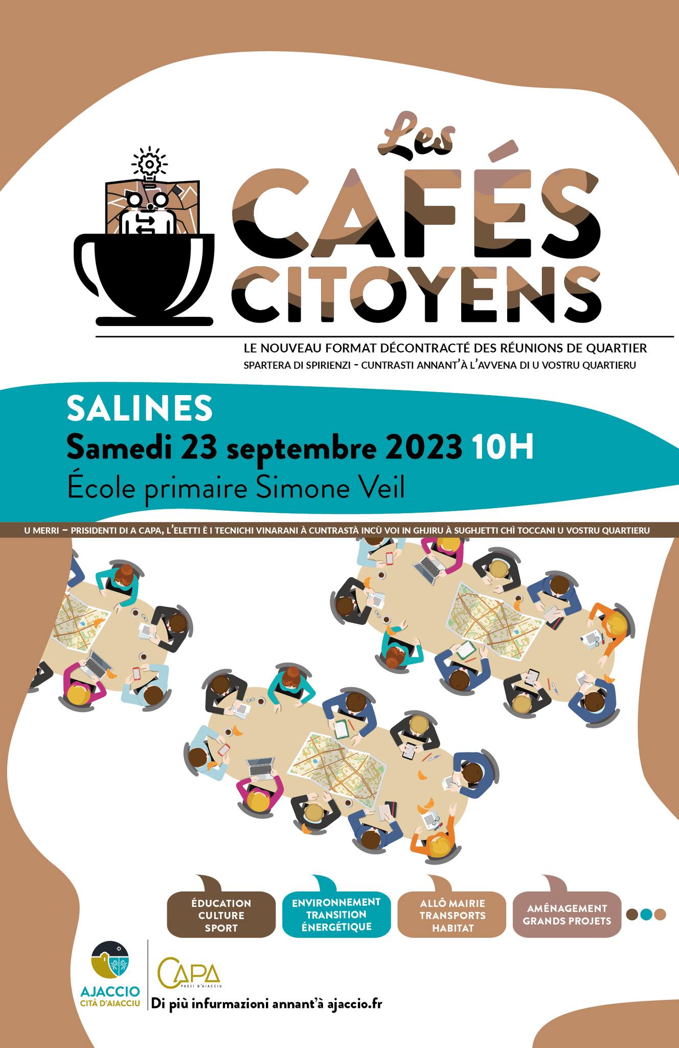 Café citoyen des Salines : Foire aux questions