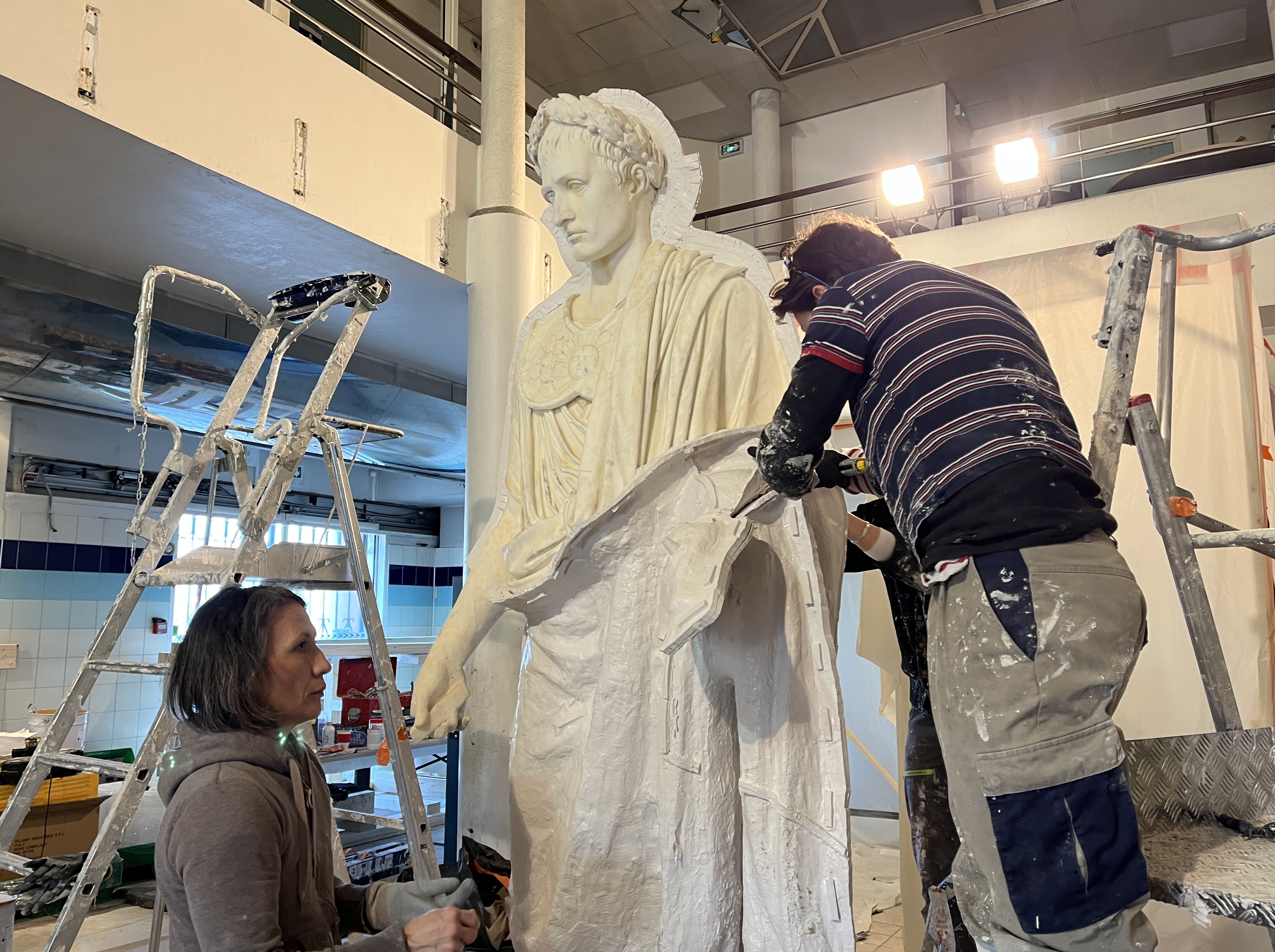 La statue du 1er Consul bientôt reproduite dans un atelier parisien