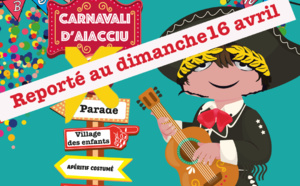 Carnavali d'Aiacciu 2023 : report au dimanche 16 avril 