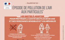 Episode de pollution atmosphérique lundi 29 et mardi 30 avril